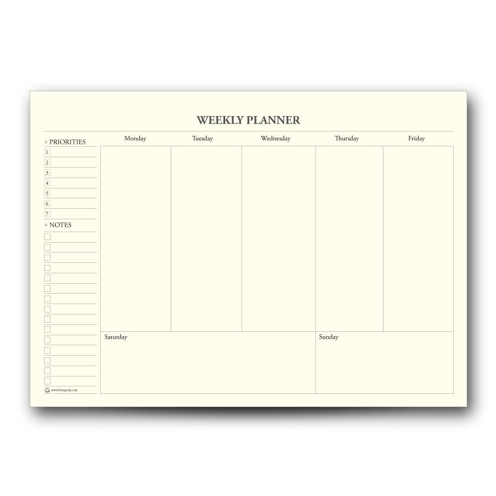 Weekly Planner